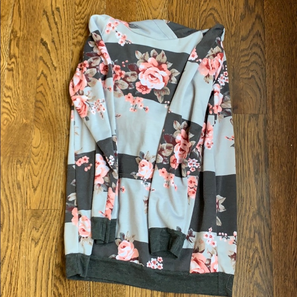Floral Hoodie